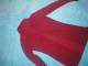 Bords piros egy gombos elegns kardign