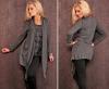 2IN1-BEN SZRKE KARDIGN S TOP(ONE SIZE)