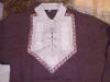 Bettes hossz ujj hmzett frfi ing sttbarna drapp XL
