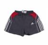 Adidas szrke piros rvidnadrg