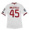 MAGLIA BALOTELLI MILAN CHAMPIONS LEAGUE AWAY TRIKOT JERSEY 13-14 TG.M