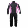 Ni Kt rszes motoros es ruha (fekete/pink)