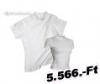  ing ni pamut dasl t-shirt rvid ujj Szn: fehr(01) lovas ruhzat