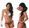 Szexi barna pttys ni frdruha / bikini