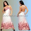 Elegns rzsaszn k dszes maxi ni ruha