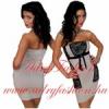 Amnesia csipke dszes top barna ni ruha vsrls