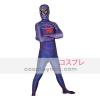 Blue Lycra Spandex Spiderman Zentai Ruha