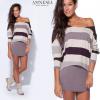 Amnesia bzs barna lila cskos 2 az egyben ni tunika AdryFashion Ni ruha webruhz Amnesia