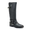 Divatos fekete arany Pepe Jeans br csizma