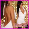 White Party miniruha nyakbaakaszts kmzss nyak nyitott ht