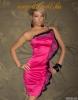 PINK FEKETE FODROS RUHA