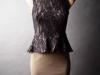 Csipks peplum koktlruha S es 34 36 os es konfekcimret