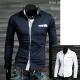 Frfi ruha ing slim fit check tarkn sztt pamutszvet zseb