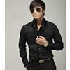 Frfi pamut keverke karcsú ing dot print (slim fit)