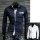 Frfi ruha ing slim fit check tarkn sztt pamutszvet zseb