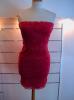 Pink csipke ruha