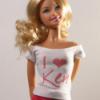 Barbie ruha I love Ken