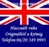 Angol bls ruha - hasznltruha nagyker