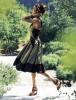 Donna Karan selyem ruha