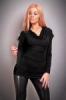 TRENDI FEKETE CSIPKE SLAS FELS ONE SIZE