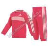 Adidas 3 Stripe Jogger SuitGirls kisgyerek gyerek szabadid ruha