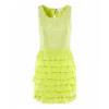 H&M fodros neon srga ruha