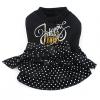Fekete hatty st lus kutya ruha XS XL
