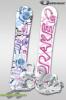 DRAKE ni snowboard szett Charm, Queen wht snowboard ktssel