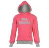 Lonsdale 2 stripe lny kapucnis pulver / pink-szrke