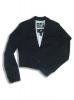 H&M trendi fekete blzer 140-146-os