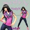 NedyN farmer hats ujjatlan pink csipke dszes zsabs ni overl